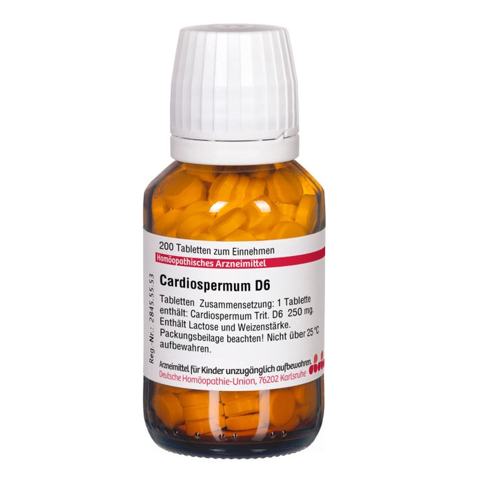 DHU Cardiospermum D6 Tabletten, 200 St. Tabletten