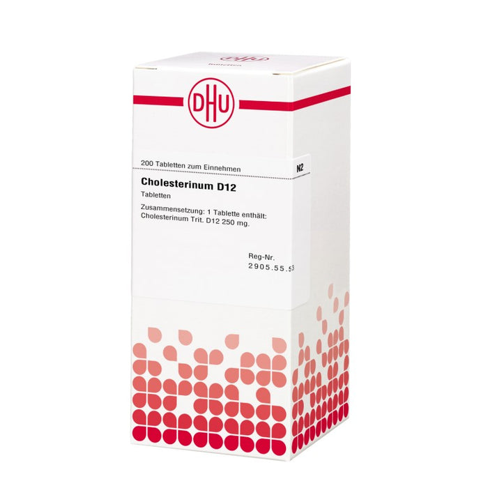 DHU Cholesterinum D12 Tabletten, 200 St. Tabletten