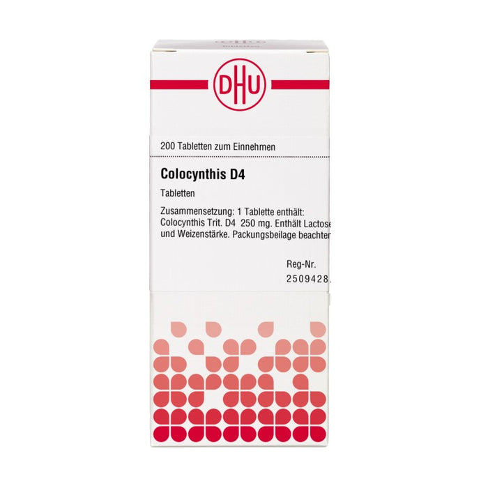 DHU Colocynthis D4 Tabletten, 200 St. Tabletten