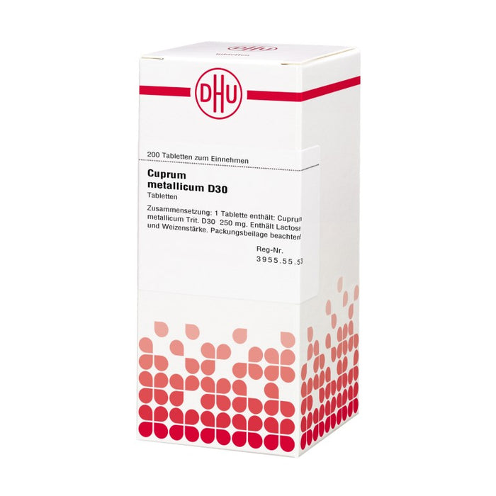 DHU Cuprum metallicum D30 Tabletten, 200 St. Tabletten