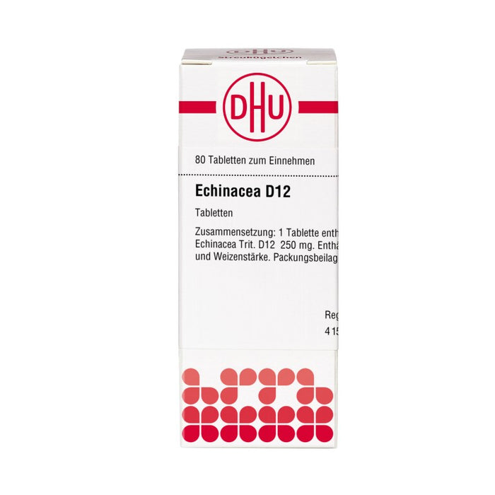 DHU Echinacea D12 Tabletten, 80 St. Tabletten