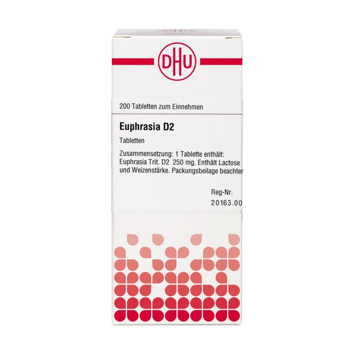 DHU Euphrasia D2 Tabletten, 200 St. Tabletten