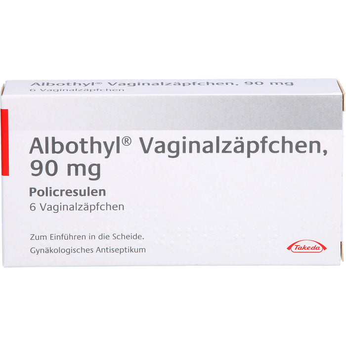 Albothyl Vaginalzäpfchen, 90 mg, 5 pc Suppositoires