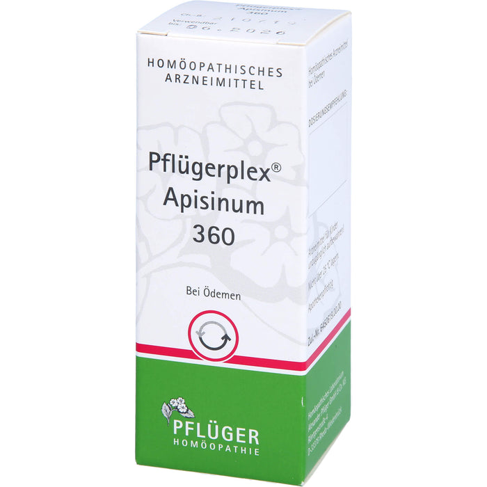 Pflügerplex Apisinum 360 bei Ödemen, 100 pcs. Tablets