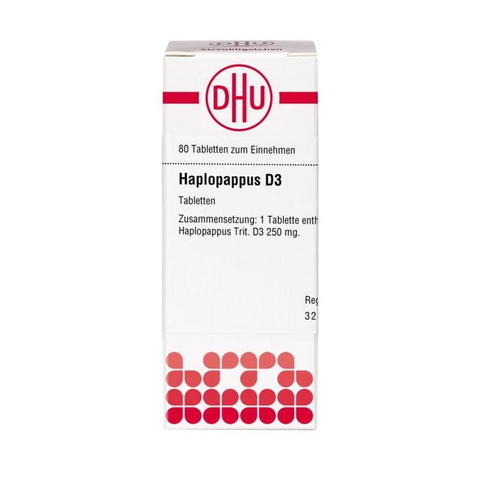 DHU Haplopappus D3 Tabletten, 80 pc Tablettes