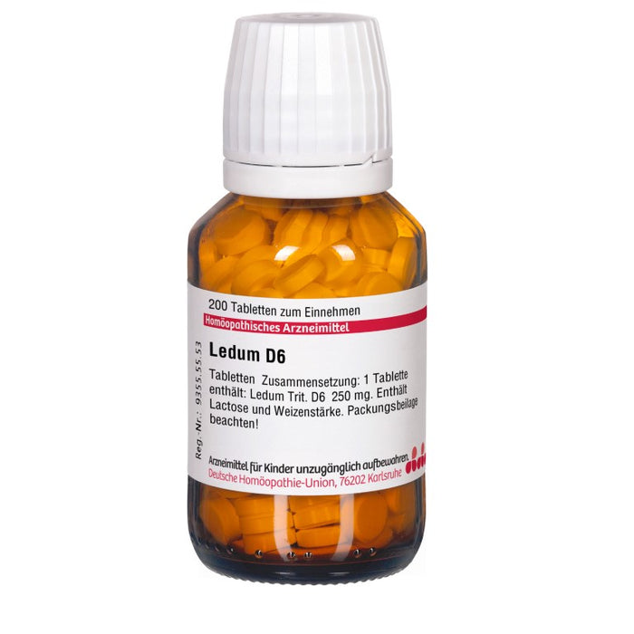 DHU Ledum D6 Tabletten, 200 St. Tabletten