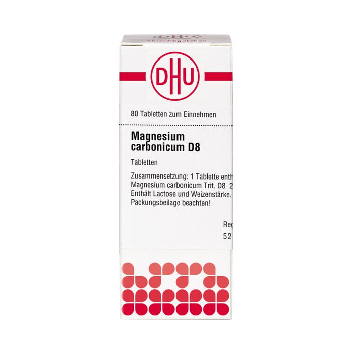 DHU Magnesium carbonicum D8 Tabletten, 80 pcs. Tablets