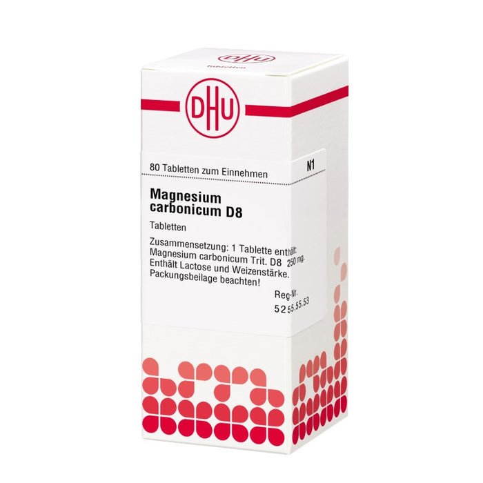 DHU Magnesium carbonicum D8 Tabletten, 80 pcs. Tablets