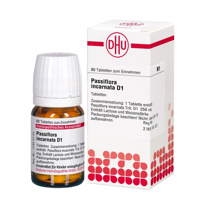 Passiflora incarnata D1 DHU Tabletten, 80 St. Tabletten