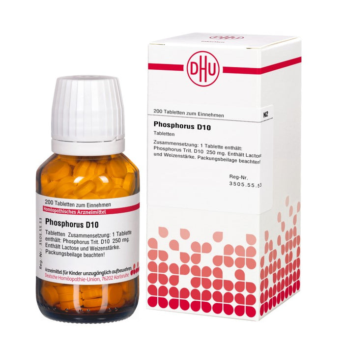 Phosphorus D10 DHU Tabletten, 200 St. Tabletten