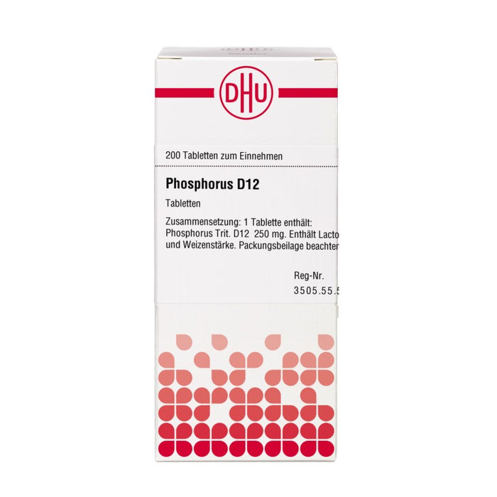 DHU Phosphorus D12 Tabletten, 200 St. Tabletten