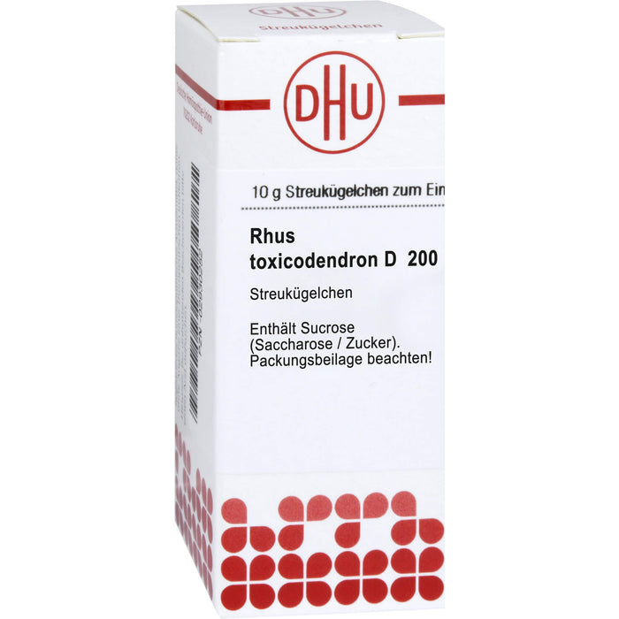 DHU Rhus toxicodendron D200 Streukügelchen, 10 g Globuli