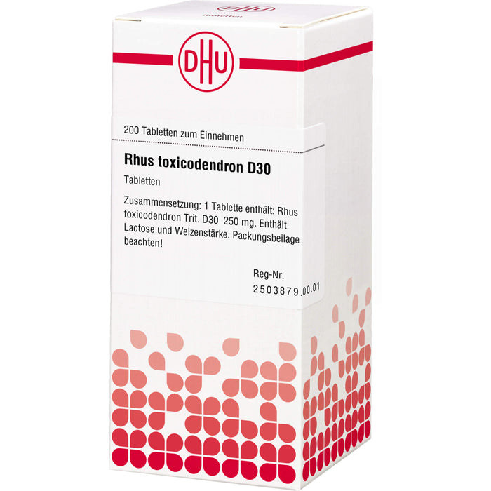 DHU Rhus toxicodendron D30 Tabletten, 200 St. Tabletten