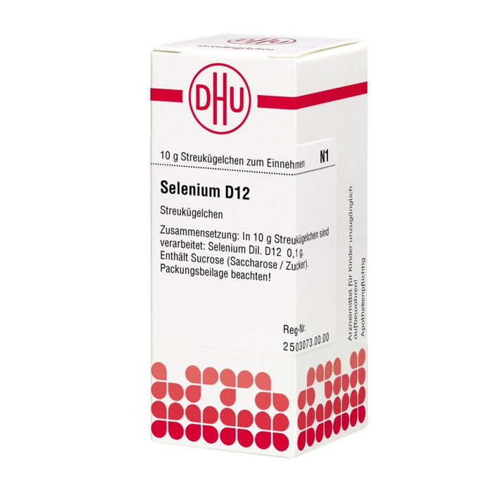 DHU Selenium D12 Streukügelchen, 10 g Globules