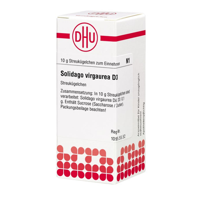 DHU Solidago virgaurea D3 Streukügelchen, 10 g Globules