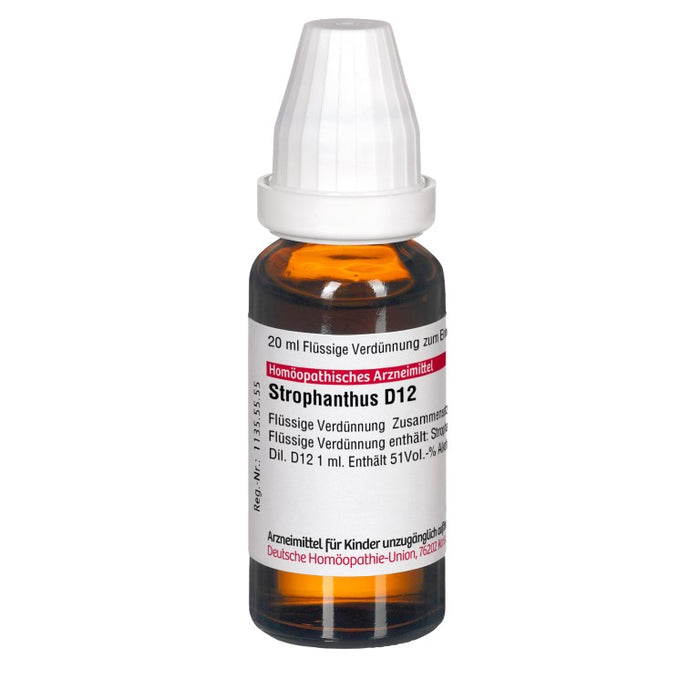 Strophanthus D12 DHU Dilution, 20 ml Lösung