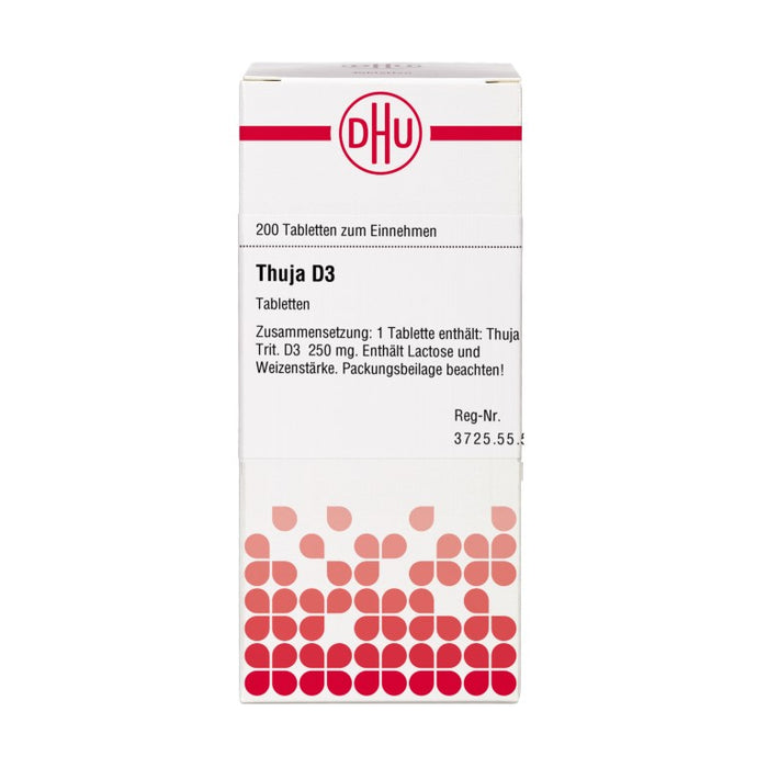 DHU Thuja D3 Tabletten, 200 St. Tabletten