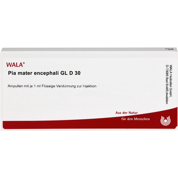 Pia Mater Encephali Gl D30 Wala Ampullen, 10X1 ml AMP