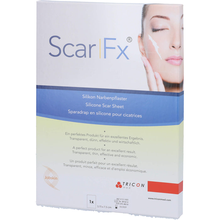 Scar FX Silikon NarbenPflaster 3,75x7,5cm, 1 St PFL