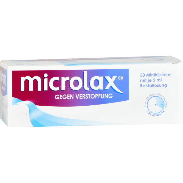 Microlax kohlpharma Rektallösung, 50X5 ml KLI