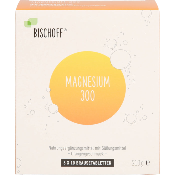 BISCHOFF Magnesium 300 Brausetabletten, 30 St. Tabletten