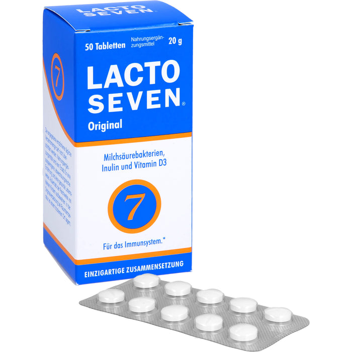 Lactoseven Tabletten, 50 pc Tablettes