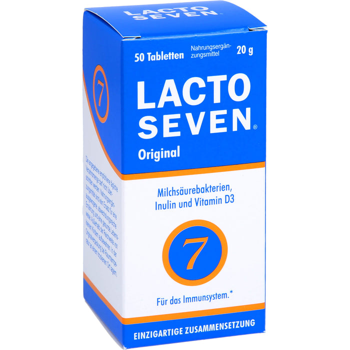 Lactoseven Tabletten, 50 pc Tablettes