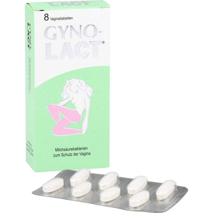 Gynolact Vaginaltabletten, 8 St. Tabletten