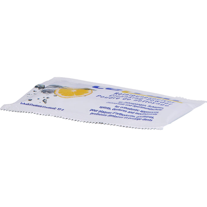 cetron Reinigungspulver für Zahnspangen, Schienen, Zahnersatz und Sportmundschutz, 5 pcs. Sachets