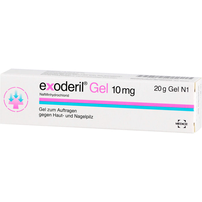 exoderil Gel gegen Haut- und Nagelpilz, 20 g Gel