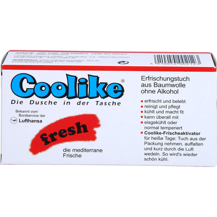 Coolike fresh Erfrischungstuch Baumwolle, 5 pcs. Cloths