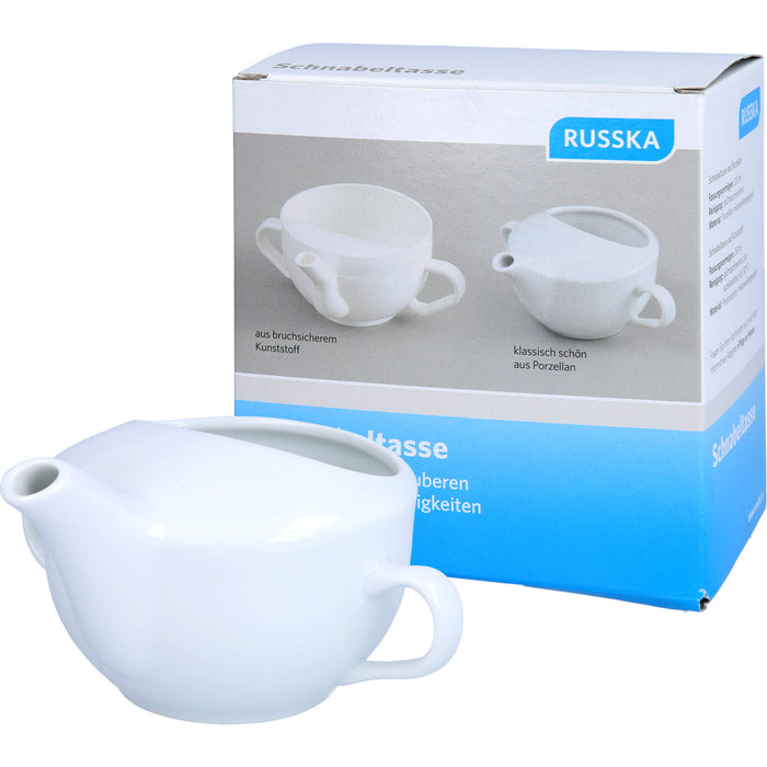 RUSSKA Schnabeltasse aus Porzellan, 1 St. Becher