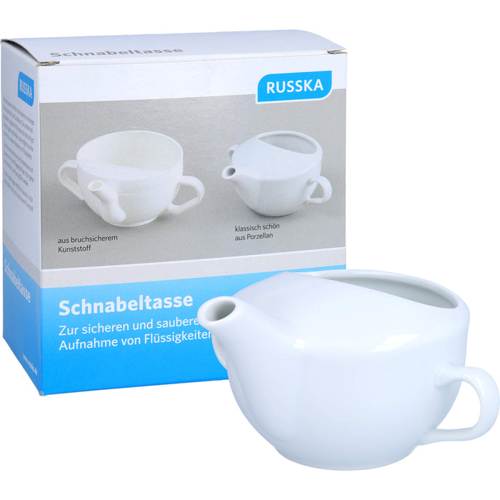 RUSSKA Schnabeltasse aus Porzellan, 1 St. Becher