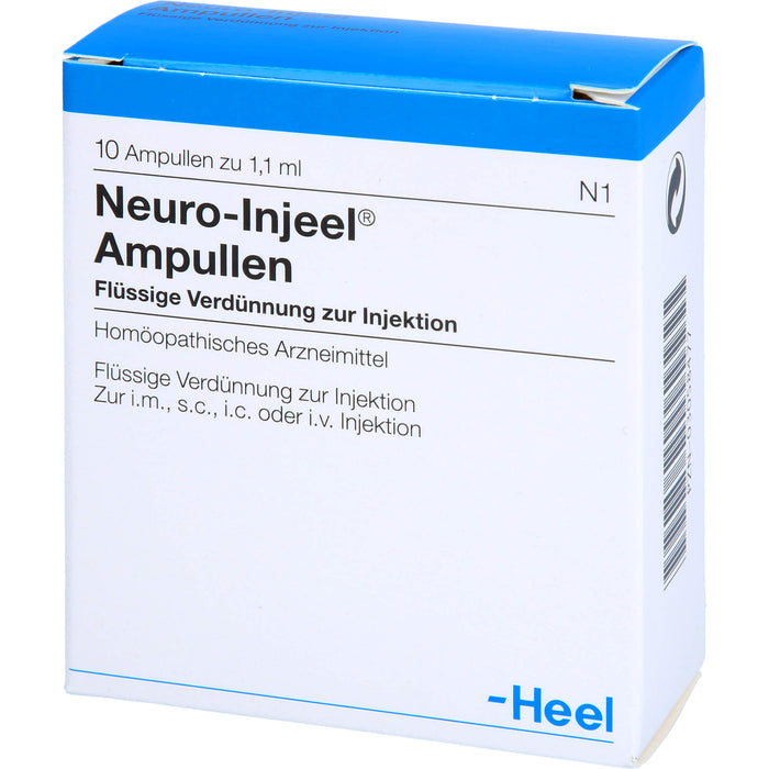 Neuro-Injeel Ampullen, 10 St. Ampullen