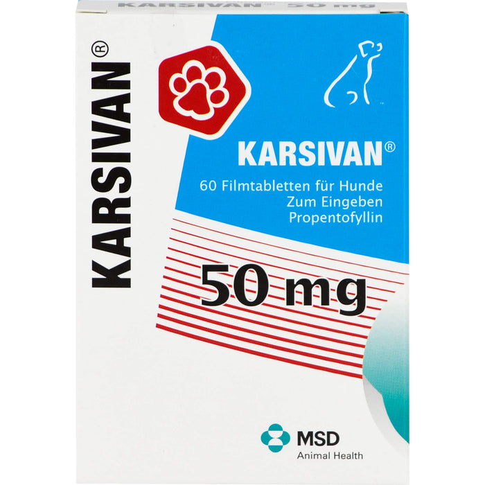 KARSIVAN Filmtabletten für Hunde, 60 St. Tabletten