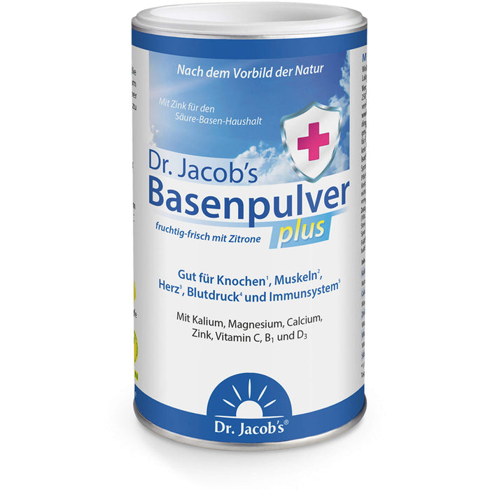 Dr. Jacobs Basenpulver plus mit Zitrone, 300 g Poudre