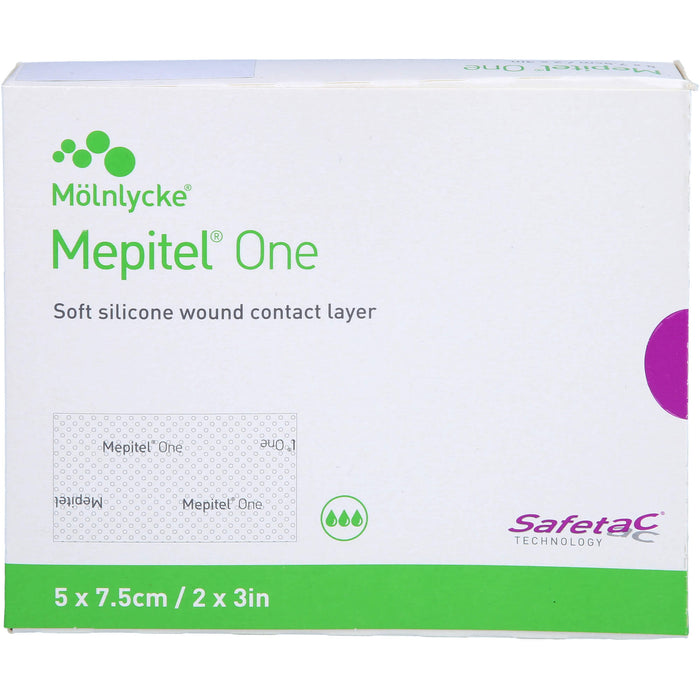 Mepitel One Silikon Netzverband 5 x 7,5 cm, 10 St. Wundauflagen