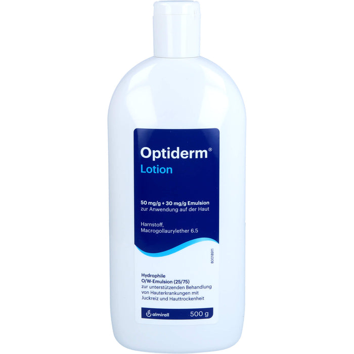 Optiderm Lotion für die Behandlung größerer juckender Hautflächen, 500 g Solution