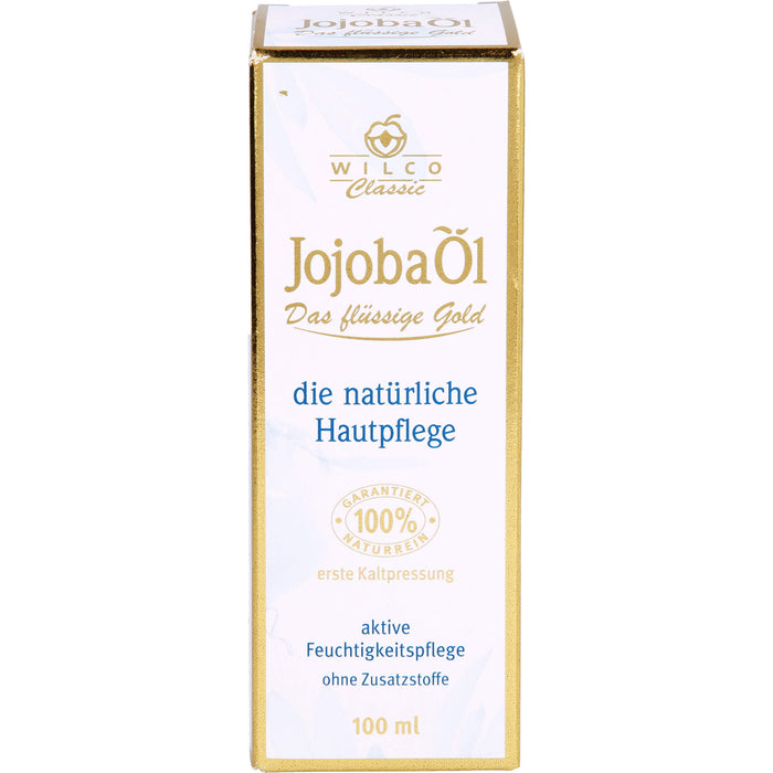 WILCO Jojoba Öl aktive Feuchtigkeitspflege, 100 ml Huile