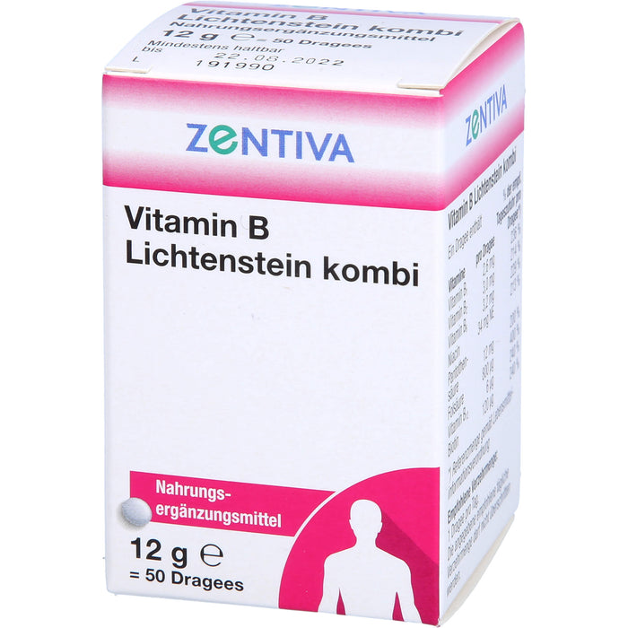 VITAMIN B Lichtenstein Kombi Dragees, 50 St DRA