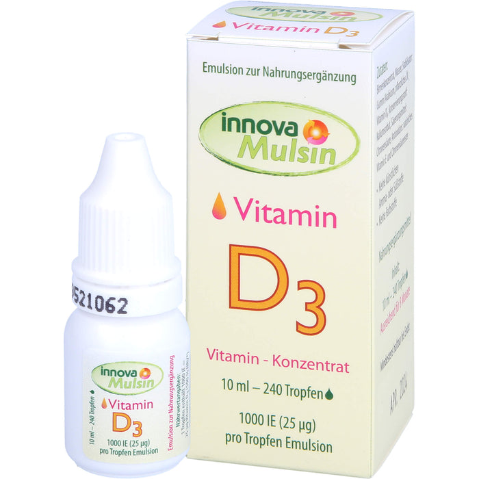 Innova Mulsin Vitamin D3 Lösung, 10 ml Lösung