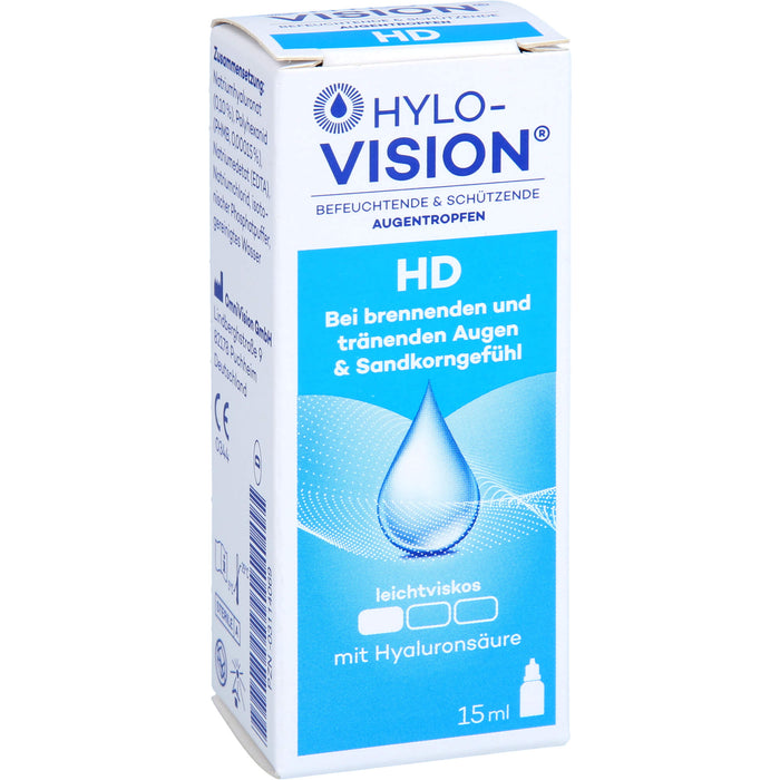 Hylo-Vision HD Augentropfen, 15 ml Lösung