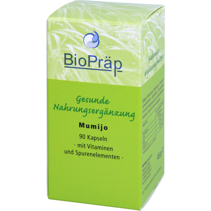 BioPräp Mumijo 200 mg Kapseln mit Vitaminen und Spurenelementen, 90 pcs. Capsules