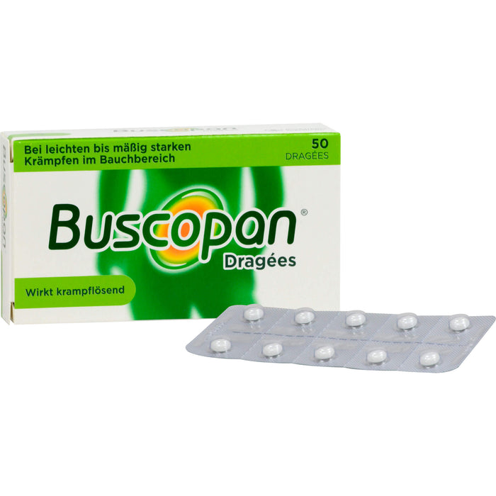 Buscopan überzogene Tabletten Reimport EMRAmed, 50 St. Tabletten