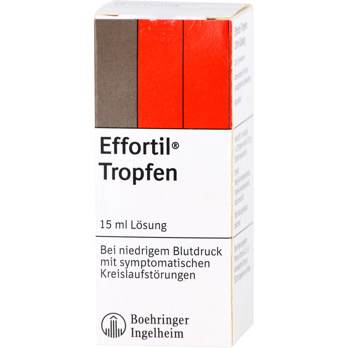 Effortil Tropfen, 7,5 mg/ml Tropfen zum Einnehmen, Lösung, 15 ml Lösung