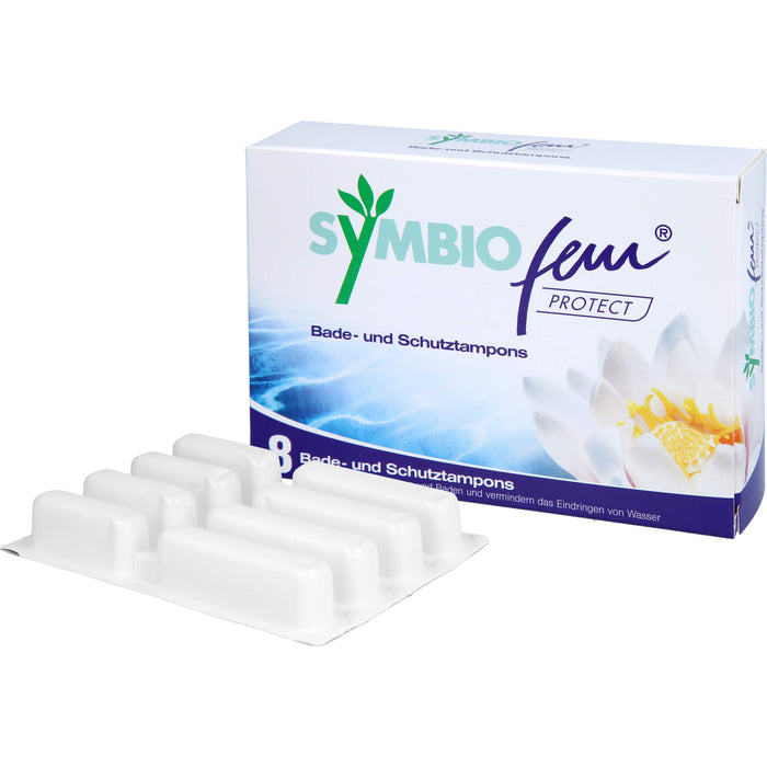 SYMBIOfem Protect Bade und Schutztampons, 8 pc Tampons