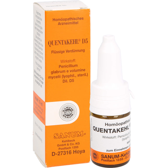 Quentakehl D5 flüssige Verdünnung, 10 ml Lösung