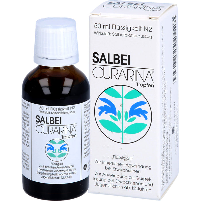 Salbei Curarina Tropfen, 50 ml Solution