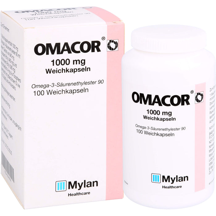 OMACOR 1000 mg Weichkapseln, 100 pcs. Capsules