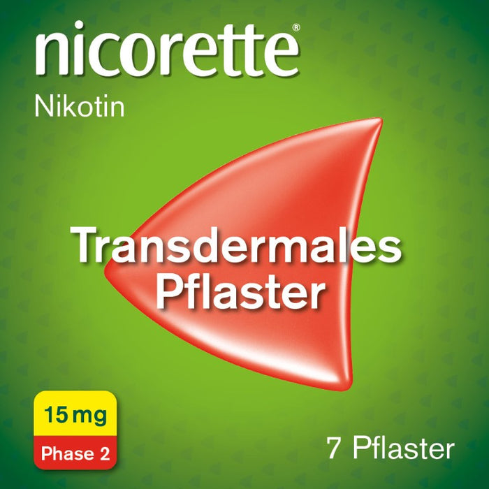 nicorette TX Pflaster 15 mg zur Raucherentwöhnung, 7 pcs. Patch